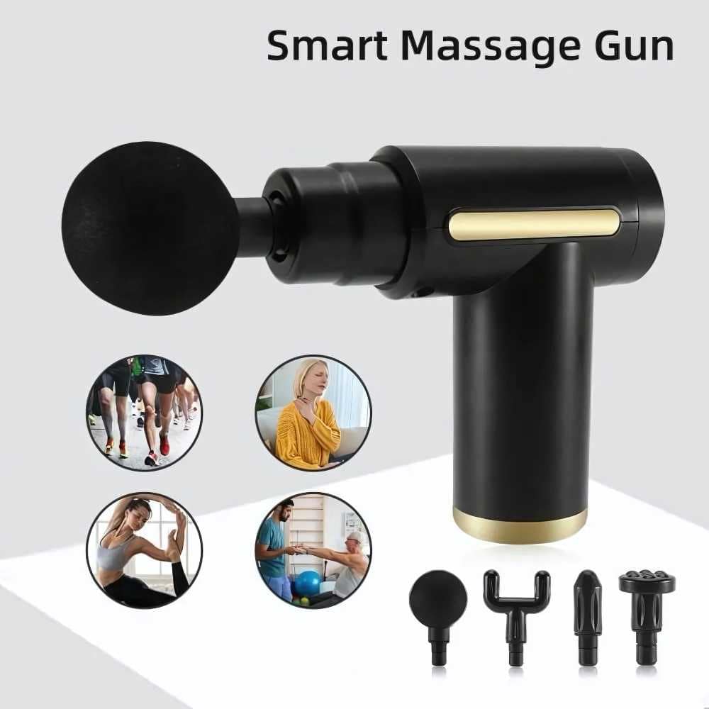 KH-320 Fascial Gun Massager – Portable Multi-Purpose Body & Facial Muscle Massager